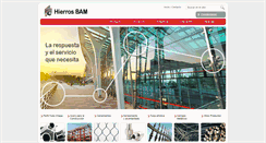 Desktop Screenshot of hierrosbam.net